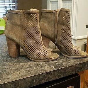 Lucky Brand Peep-toe Booties